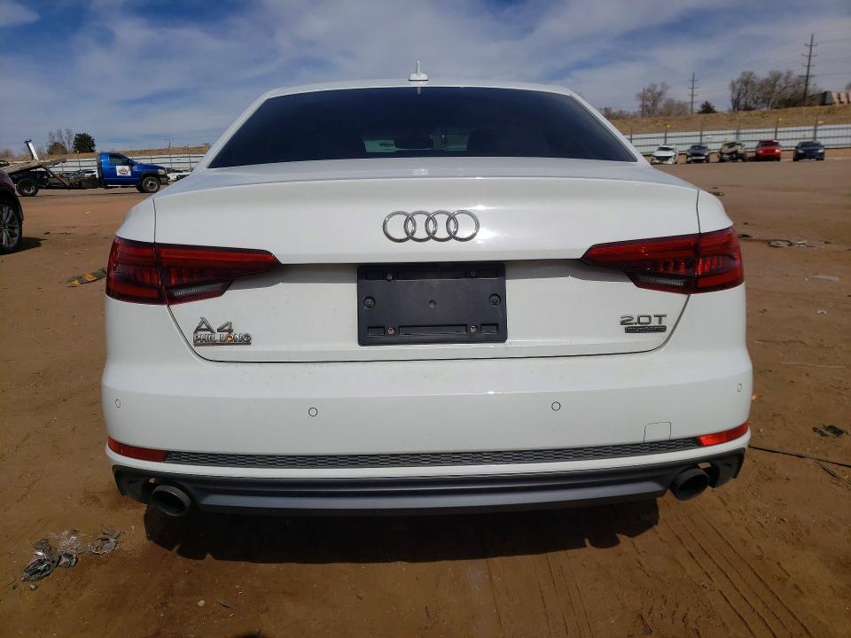 2017 Audi A4 VIN WAUENAF46HN048508 COPART salvage auction — MECHANICAL, Salvage Title, sold $250 on 2026-08-03 (photo 6)