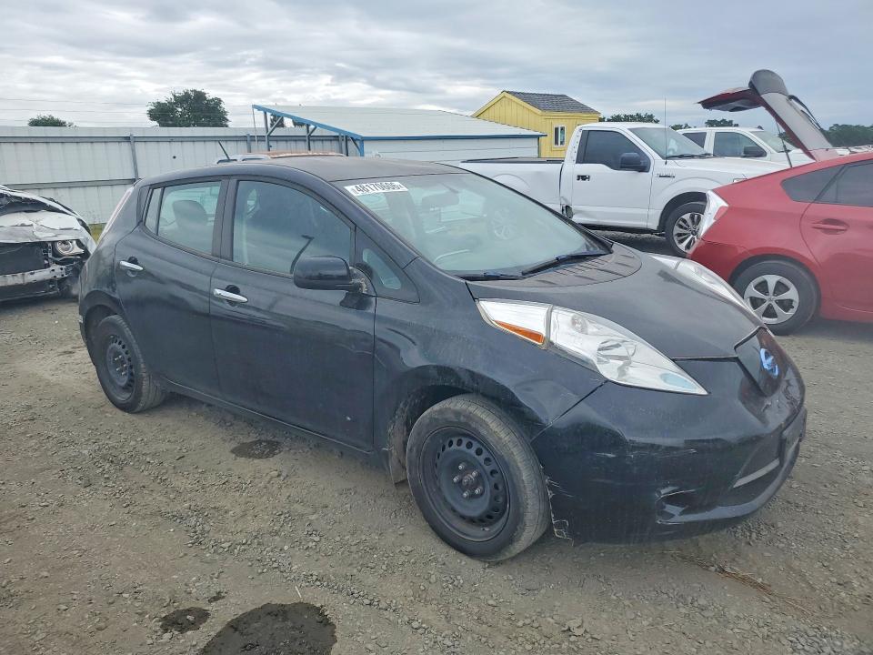 2016 Nissan Leaf VIN 1N4BZ0CP8GC313643 COPART salvage auction — FRONT END, Ca - Cert Of Title-Salvaged (P), sold $10 on 2026-07-02 (photo 4)