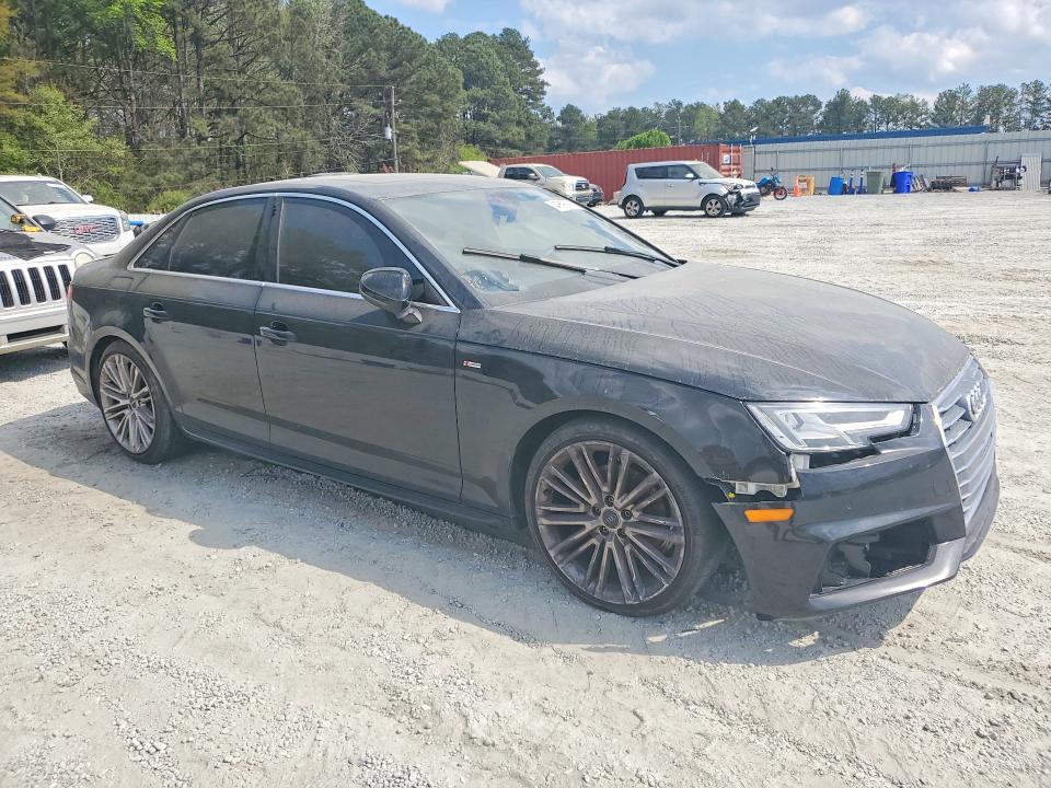 2018 Audi A4 VIN WAULMAF46JA145893 COPART salvage auction — FRONT END, Ga - Certificate Of Title, sold $3,500 on 2026-07-13 (photo 4)