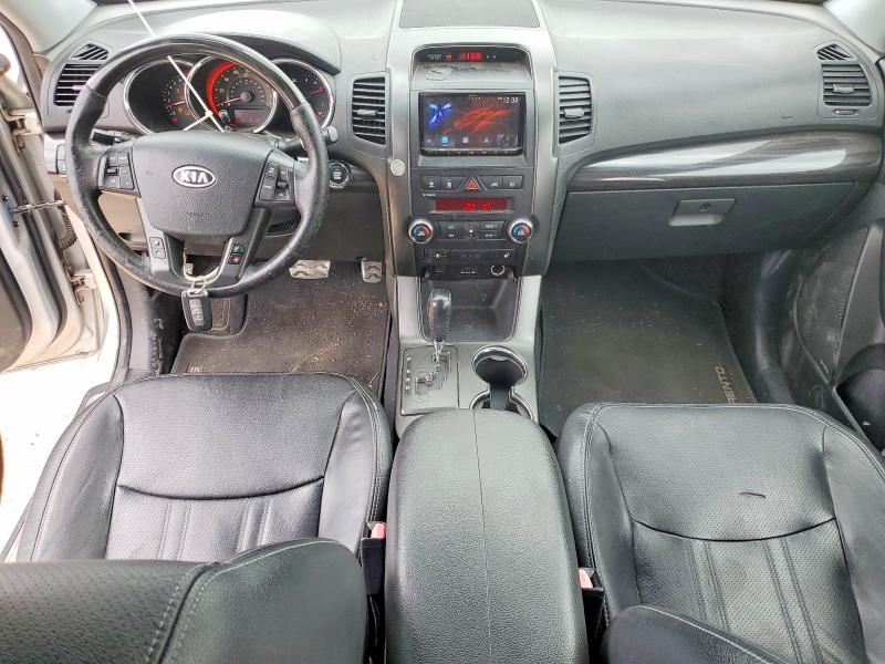 2012 Kia Sorento VIN 5XYKWDA23CG308759 COPART salvage auction — FRONT END, Tx - Salvage Vehicle Title, sold $1,300 on 2026-07-30 (photo 8)
