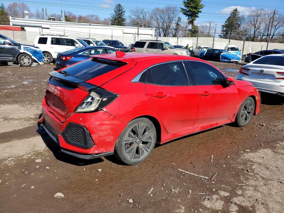 2018 Honda Civic VIN SHHFK7H58JU400158 COPART salvage auction — FRONT END, PA, sold $4,750 on 2026-07-20 (photo 3)