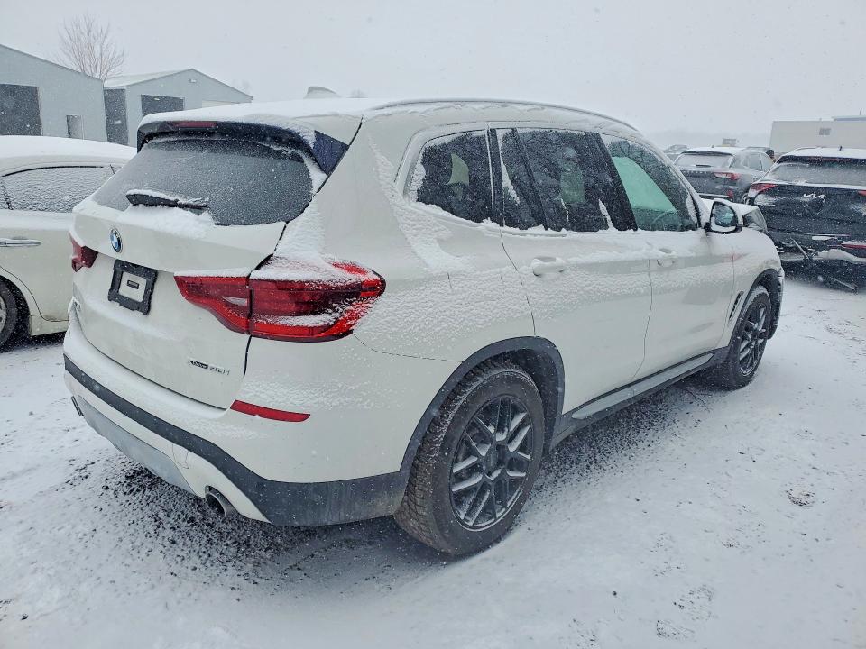 2021 BMW X3 VIN 5UXTY5C07M9G99242 COPART salvage auction — FRONT END, Salvage Title, sold $11,300 on 2026-07-14 (photo 3)