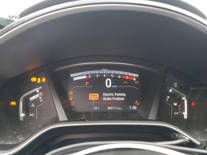 2021 Honda Cr-v VIN 2HKRW2H92MH623598 COPART salvage auction — FRONT END, Id - Salvage Certificate Of Title, sold $10,700 on 2026-07-30 (photo 9)