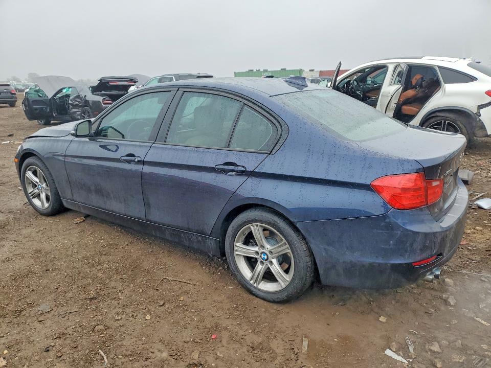2013 BMW 3er VIN WBA3B5G54DNS04361 COPART salvage auction — FRONT END, Il - Salvage Certificate, sold $300 on 2026-08-04 (photo 2)