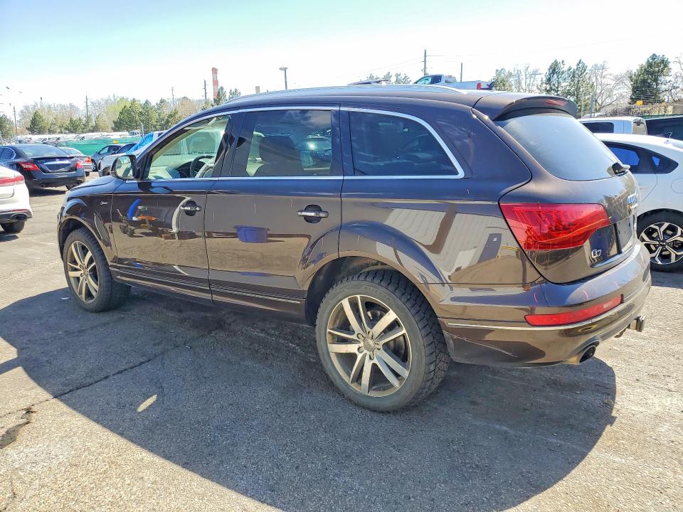 2014 Audi Q7 VIN WA1LGAFE4ED014169 COPART salvage auction — FRONT END, Co - Salvage Title, sold $4,150 on 2026-07-16 (photo 2)