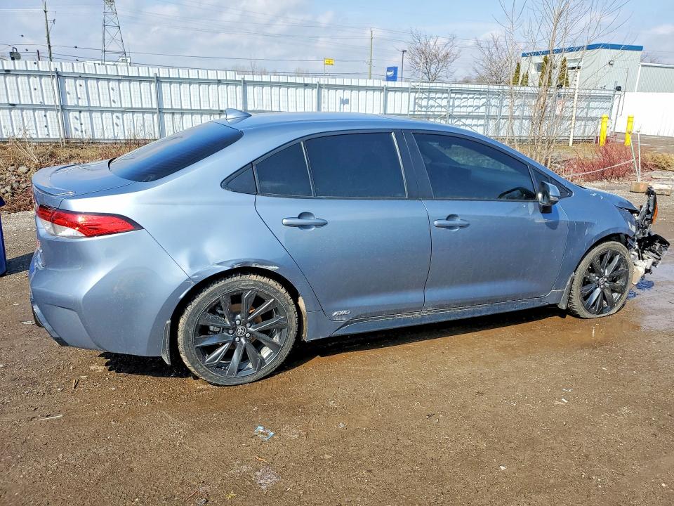 2025 Toyota VIN JTDBDMHE9SJ011774 COPART salvage auction — FRONT END, On - Permit Salvage, sold $6,600 on 2026-07-16 (photo 3)