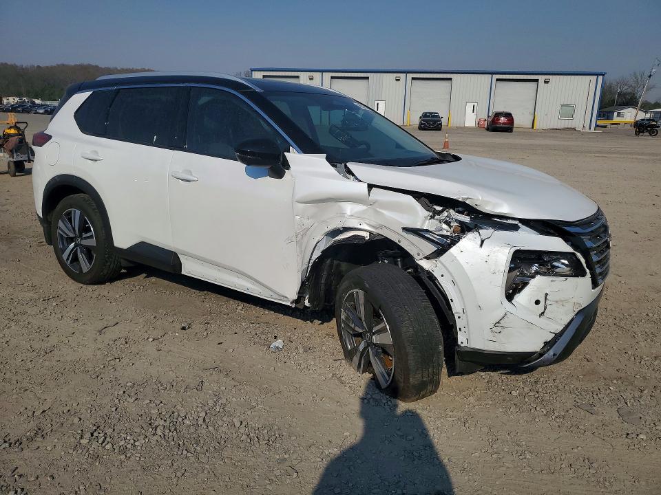 2025 Nissan Rogue VIN JN8BT3CA3SW344478 COPART salvage auction — FRONT END, Ar - Cert Of Title-Salvage, sold $8,300 on 2026-07-27 (photo 4)