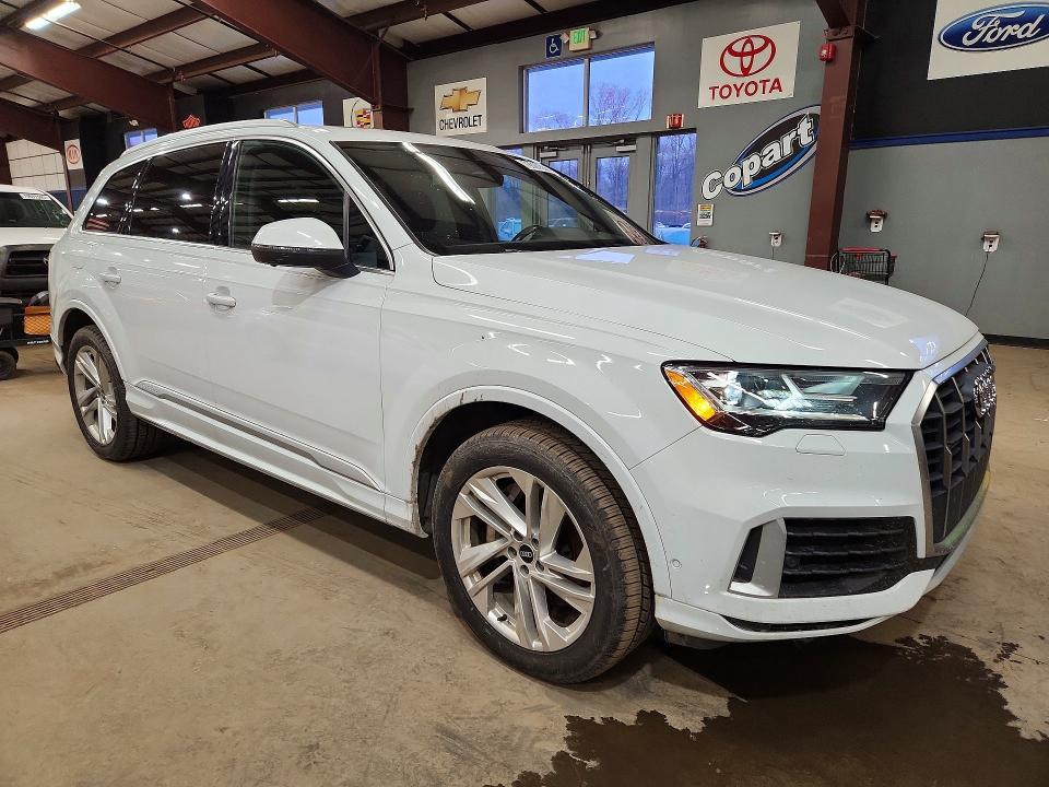 2021 Audi Q7 VIN WA1AXAF77MD025738 COPART salvage auction — MINOR DENT/SCRATCHES, CT - CERTIFICATE OF TITLE, sold $17,800 on 2026-07-31 (photo 4)
