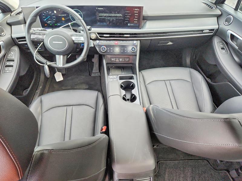 2025 Hyundai Sonata VIN KMHL54JJ7SA124708 COPART salvage auction — FRONT END, Salvage Title, sold $14,900 on 2026-07-22 (photo 8)