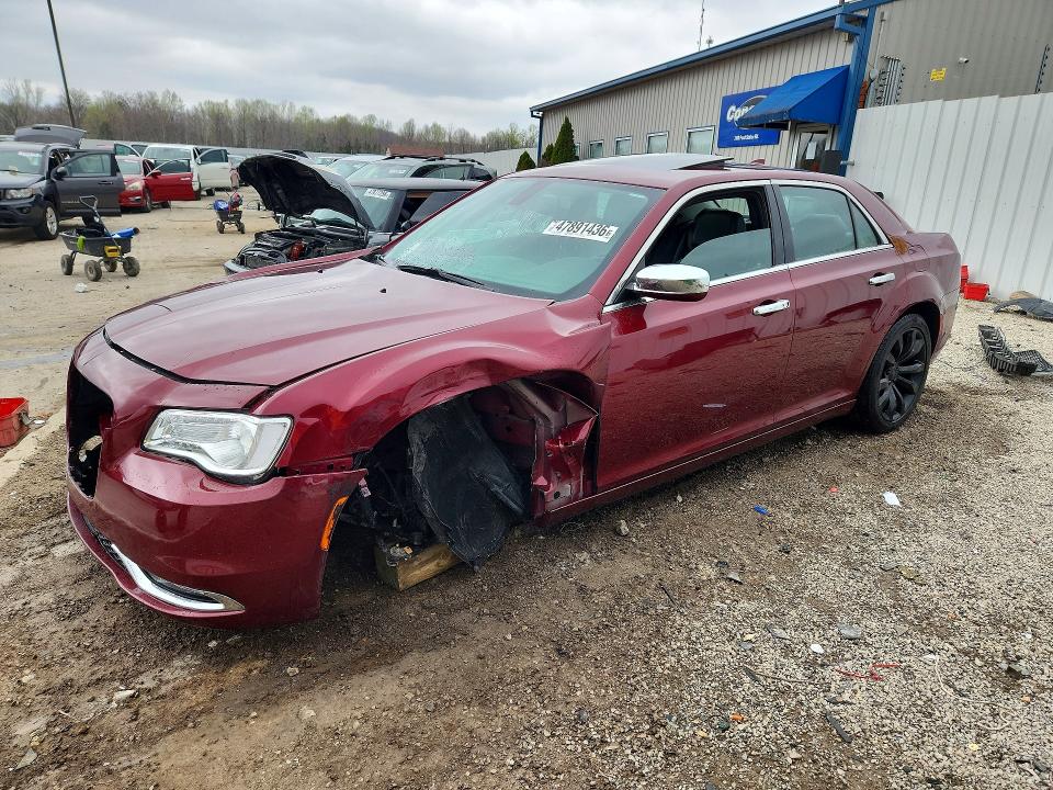 2018 Chrysler 300 VIN 2C3CCAAGXJH201623 COPART salvage auction — FRONT END, Ky - Bill Of Sale/Part Only/No Titl, sold $1,550 on 2026-07-09 (photo 1)