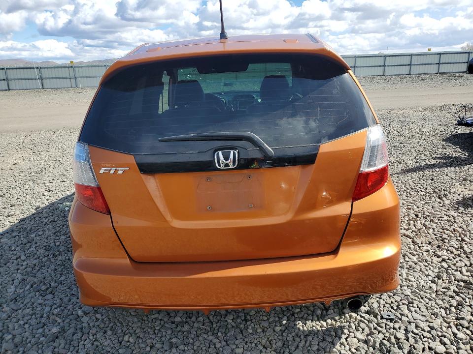 2009 Honda Fit VIN JHMGE88659S044180 COPART salvage auction — SIDE, Nv - Salvage Title, sold $325 on 2026-07-02 (photo 6)