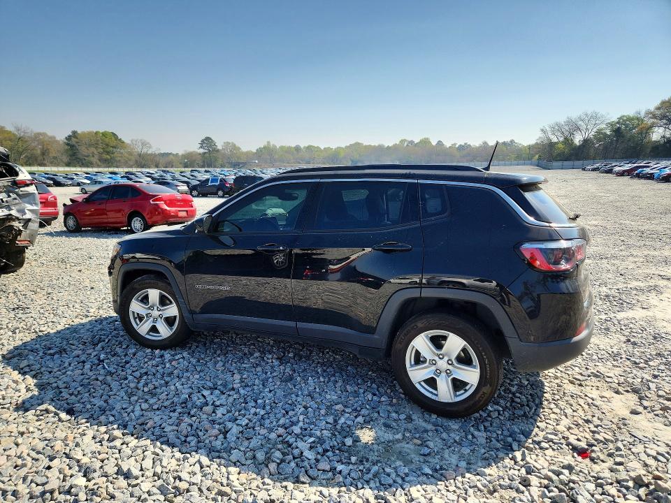 2022 Jeep Compass VIN 3C4NJCBB7NT164326 COPART salvage auction — FRONT END, Ga - Cert Of Title-Salvage, sold $3,800 on 2026-07-09 (photo 2)