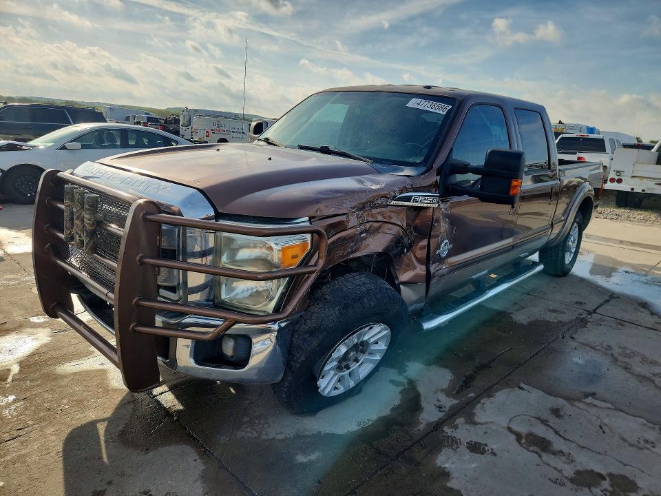 2011 Ford F-250 super duty VIN 1FT7W2AT0BEC40396 — COPART salvage auction photo