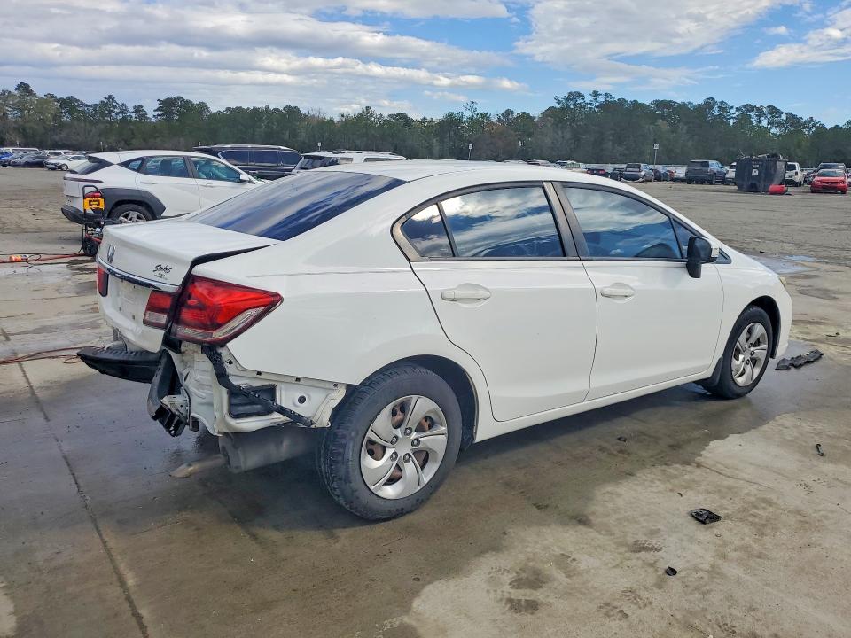 2015 Honda Civic VIN 19XFB2F50FE051596 COPART salvage auction — REAR END, Ga - Cert Of Title-Salvage, sold $1,300 on 2026-07-02 (photo 3)