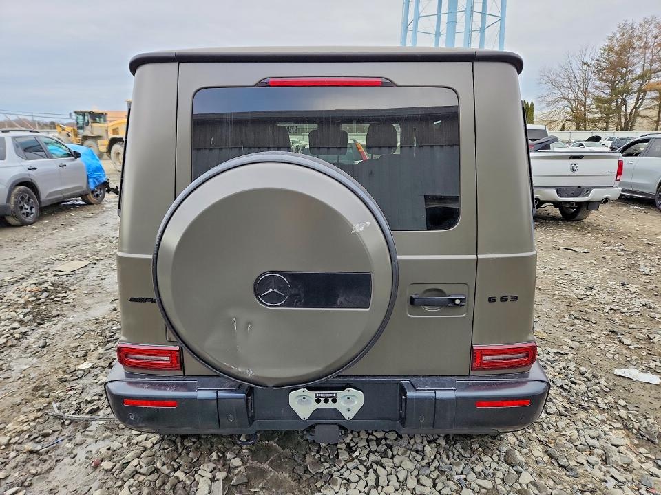2021 Mercedes-benz G-klasse VIN W1NYC7HJ5MX410444 COPART salvage auction — MINOR DENT/SCRATCHES, Id - Salvage Certificate Of Title, sold $75,500 on 2026-07-23 (photo 6)