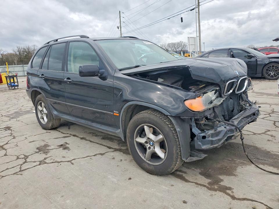 2003 BMW X5 VIN 5UXFA53503LW26094 COPART salvage auction — FRONT END, Tn - Salvage Certificate, sold $275 on 2026-07-06 (photo 4)
