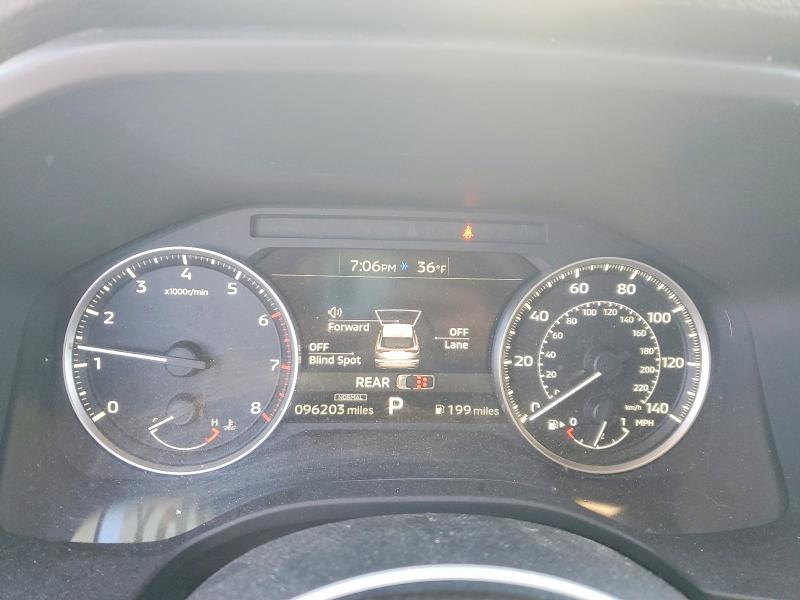 2022 Mitsubishi Outlander VIN JA4J4TA85NZ007960 COPART salvage auction — FRONT END, Me - Cert Of Title-Salvage Collisio, sold $4,750 on 2026-07-22 (photo 9)
