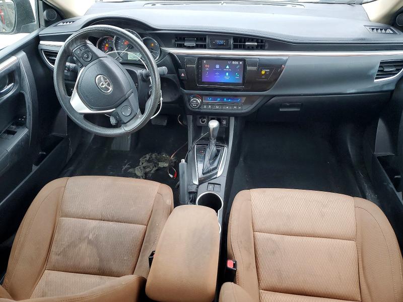 2014 Toyota Corolla VIN 5YFBURHEXEP097352 COPART salvage auction — FRONT END, Id - Salvage Certificate Of Title, sold $150 on 2026-07-30 (photo 8)