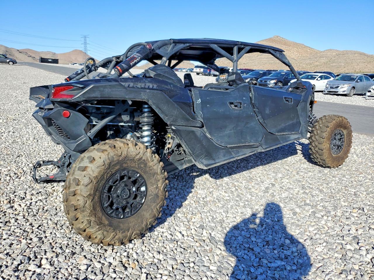 2023 Can-am Maverick x3 VIN 3JBVNAV22PE002151 COPART salvage auction — Rollover, NV - CERT OF TITLE-OHV TOTAL LOSS, sold $12,500 on 2026-05-21 (photo 4)