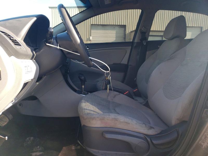 2017 Hyundai Accent VIN KMHCT5AE2HU312719 COPART salvage auction — MINOR DENT/SCRATCHES, Or - Certificate Of Title, sold $750 on 2026-07-27 (photo 7)
