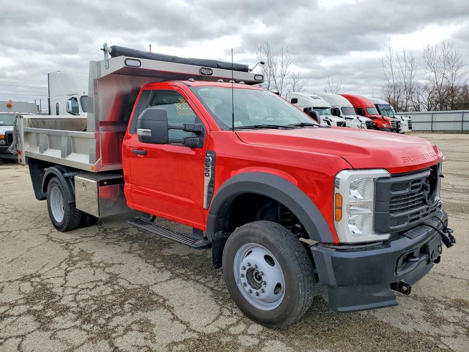 2024 Ford F550 VIN 1FDUF5HN8RDA25596 COPART salvage auction — FRONT END, Ma - Cert Of Title-Salvage (P), sold $55,000 on 2026-07-14 (photo 4)
