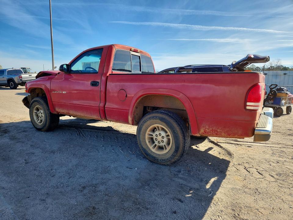 1999 Dodge Dakota VIN 1B7GG26X2XS264510 COPART salvage auction — FRONT END, Al - Cert Of Title-Salvage Title, sold $300 on 2026-07-09 (photo 2)