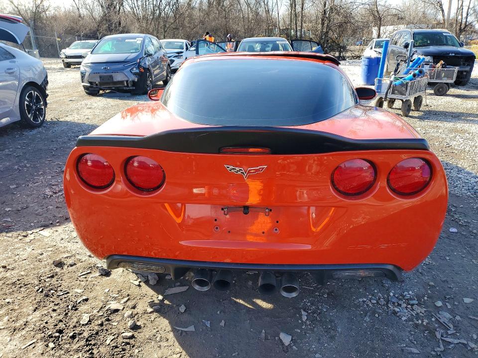 2011 Chevrolet Corvette VIN 1G1YG2DW9B5106244 COPART salvage auction — SIDE, Md - Cert Of Salvage > 75% Damage, sold $1,900 on 2026-07-09 (photo 6)