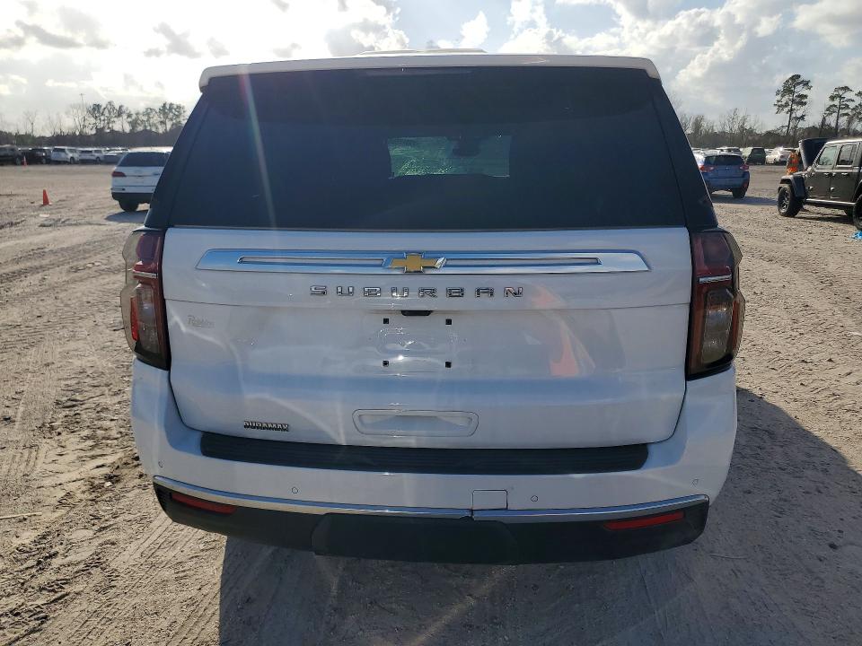 2024 Chevrolet Suburban VIN 1GNSKGKT4RR191893 COPART salvage auction — FRONT END, Tx - Salvage Vehicle Title, sold $19,900 on 2026-07-02 (photo 6)