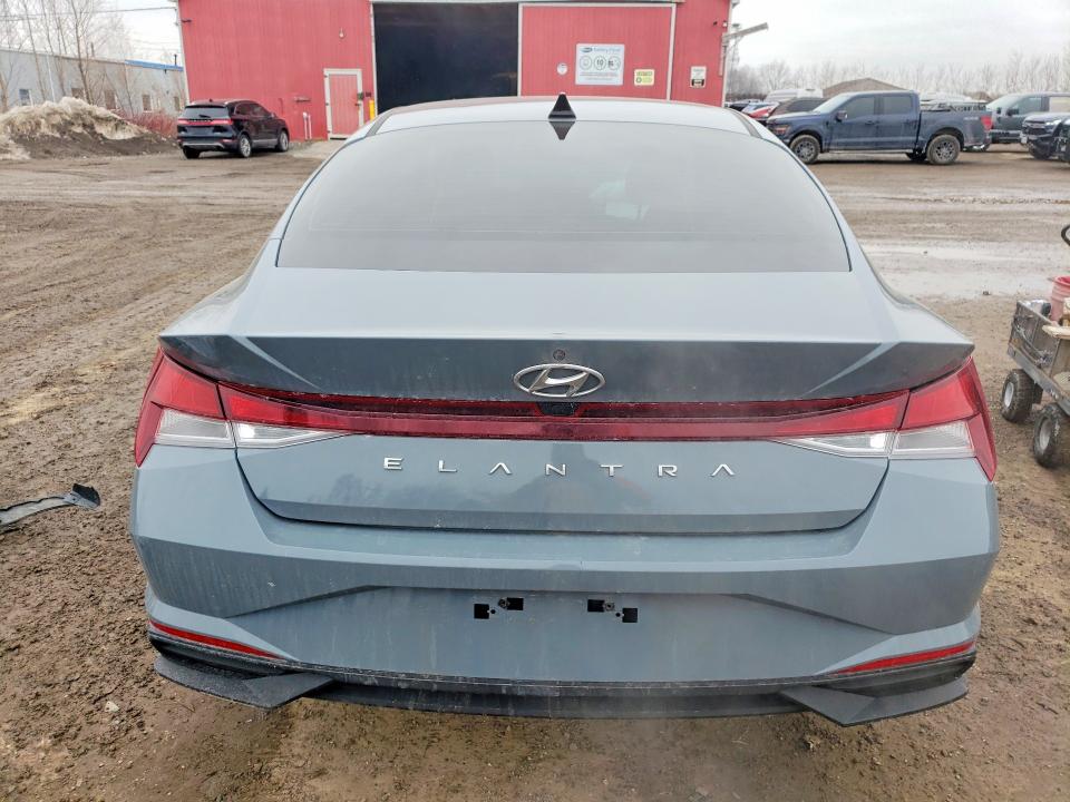 2022 Hyundai Elantra VIN KMHLM4AG7NU229694 COPART salvage auction — FRONT END, Salvage Title, sold $4,050 on 2026-07-14 (photo 6)