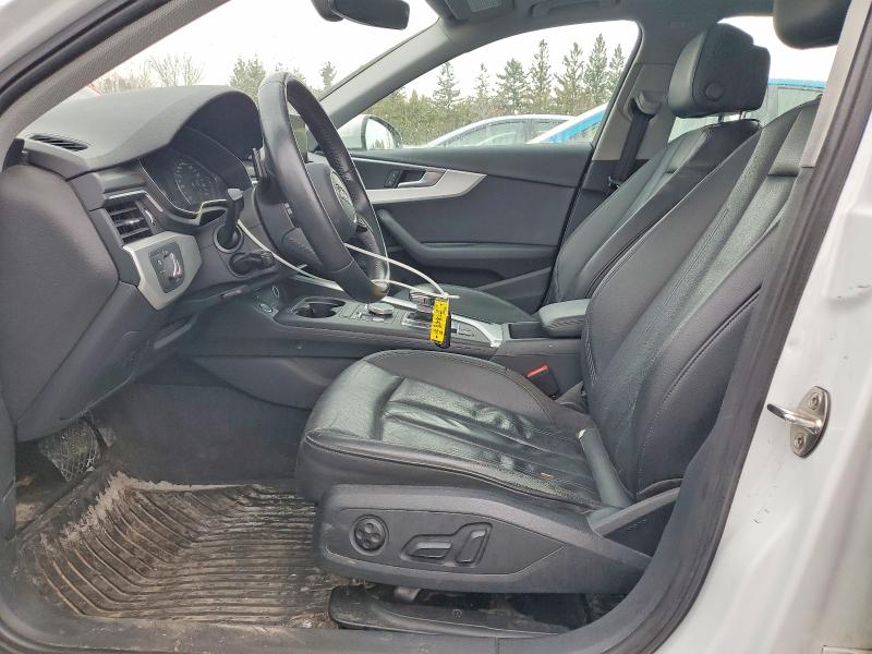 2018 Audi A4 VIN WAUANAF44JN018430 COPART salvage auction — FRONT END, Salvage Title, sold $6,200 on 2026-07-09 (photo 7)