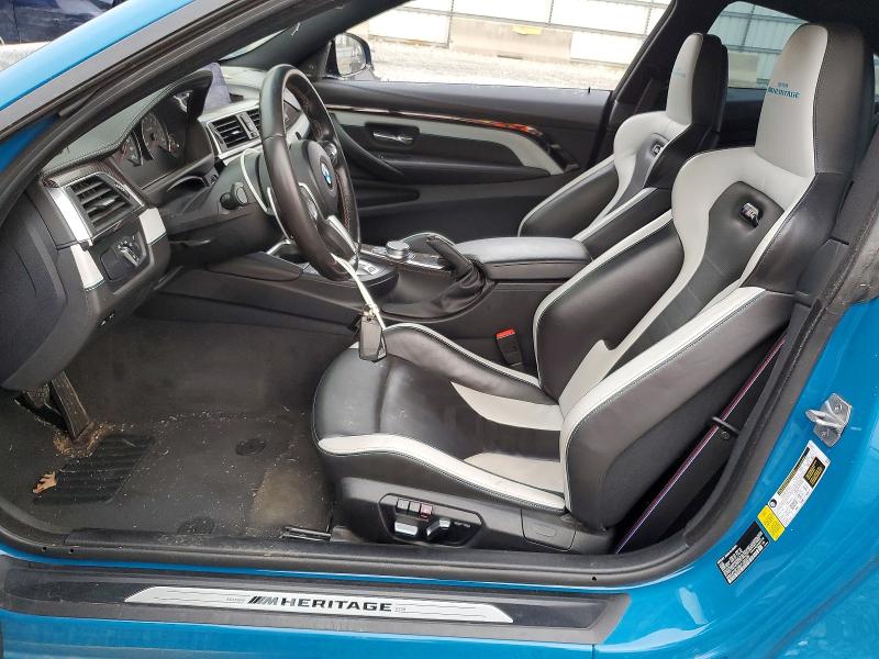 2020 BMW M4 VIN WBS4Y9C08LFJ30239 COPART salvage auction — ENGINE BURN, Sc - Non-Reb & Rem Salvage Title, sold $22,900 on 2026-07-08 (photo 7)