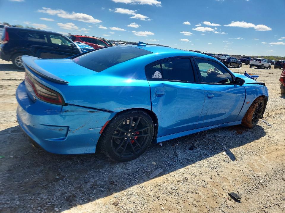 2023 Dodge Charger VIN 2C3CDXGJ7PH650706 COPART salvage auction — FRONT END, Salvage Title, sold $1,350 on 2026-07-29 (photo 3)