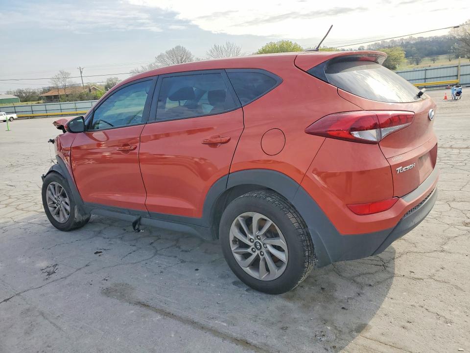 2017 Hyundai Tucson VIN KM8J23A45HU537254 COPART salvage auction — FRONT END, Tn - Salvage Certificate, sold $900 on 2026-07-20 (photo 2)
