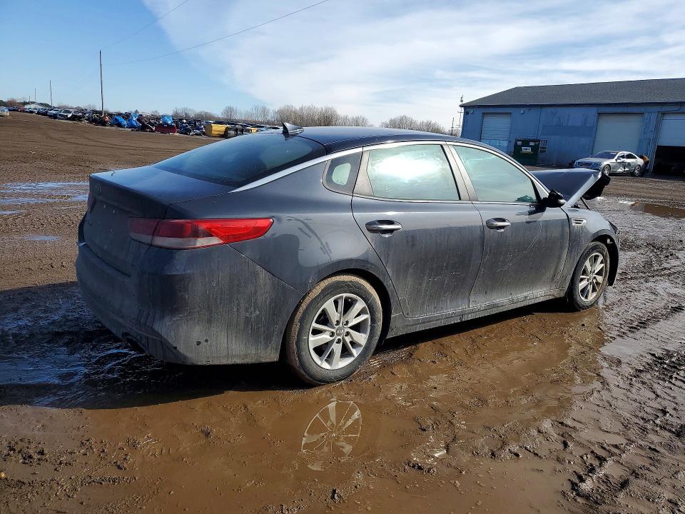 2017 Kia Optima VIN KNAGT4L37H5146202 COPART salvage auction — FRONT END, Mi - Certificate Of Title, sold $700 on 2026-07-21 (photo 3)