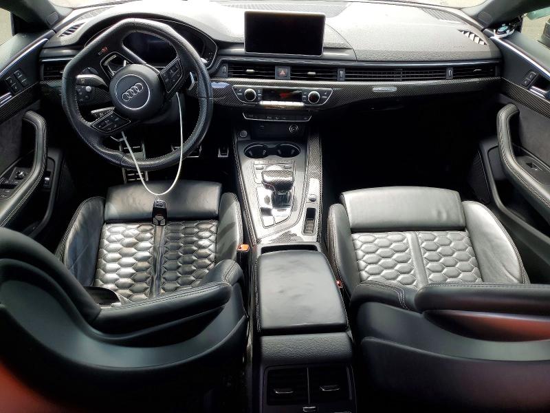 2019 Audi Rs5 VIN WUABWCF52KA900698 COPART salvage auction — FRONT END, Hi - Certificate Of Salvage, sold $9,300 on 2026-08-17 (photo 8)