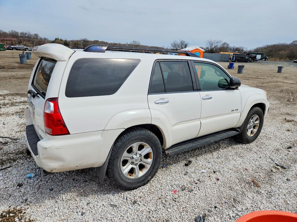 2008 Toyota 4runner VIN JTEBU14R48K015348 COPART salvage auction — REAR END, Md - Cert Of Salvage > 75% Damage, sold $5,200 on 2026-07-14 (photo 3)