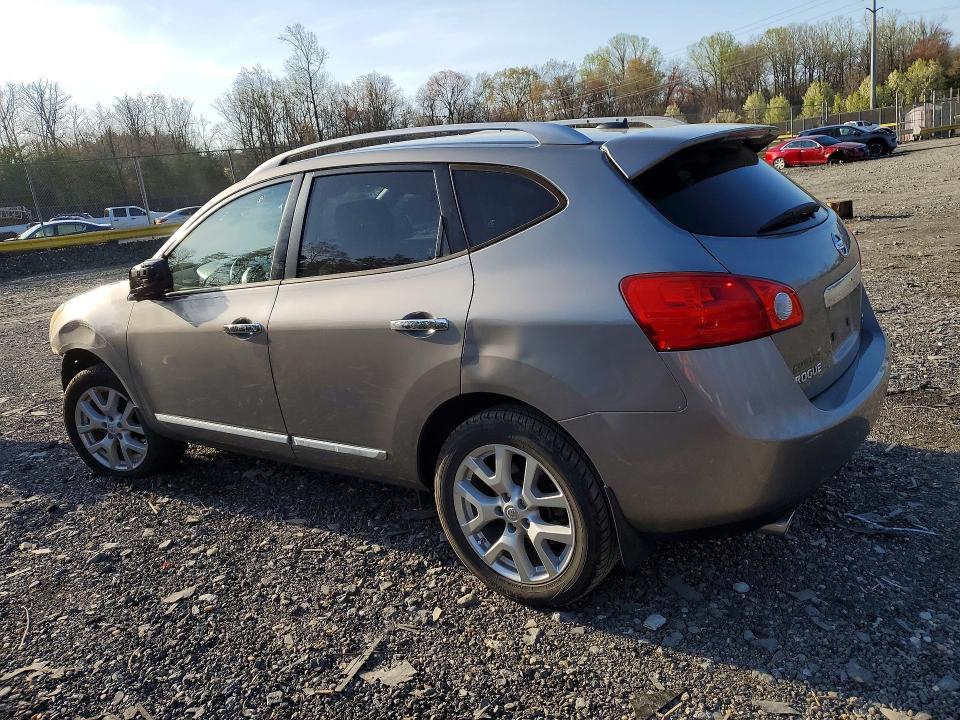 2013 Nissan Rogue VIN JN8AS5MVXDW648597 COPART salvage auction — FRONT END, Md - Cert Of Salvage > 75% Damage, sold $200 on 2026-07-31 (photo 2)