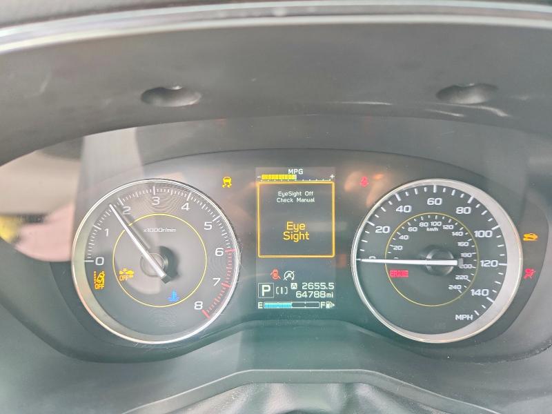 2022 Subaru Xv VIN JF2GTHRC7NH257393 COPART salvage auction — FRONT END, Salvage Title, sold $3,250 on 2026-08-24 (photo 9)