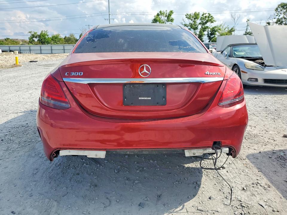 2021 Mercedes-benz C class VIN W1KWF8EB3MR607048 COPART salvage auction — FRONT END, Wv - Certificate Of Title, sold $7,800 on 2026-07-26 (photo 6)