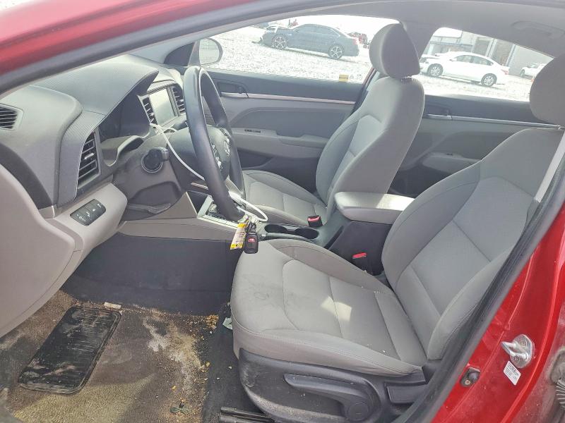 2019 Hyundai Elantra VIN KMHD84LF4KU770503 COPART salvage auction — FRONT END, Mi - Cert Of Title-Salvage Vehicle, sold $1,550 on 2026-07-09 (photo 7)