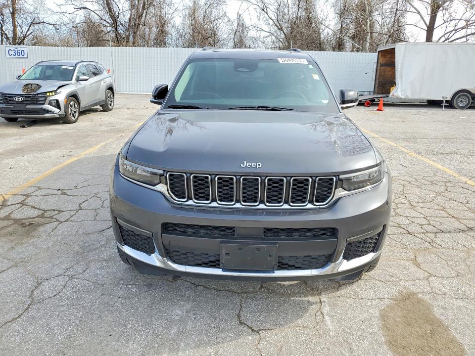 2022 Jeep Grand cherokee l VIN 1C4RJKBG0N8513428 COPART salvage auction — MINOR DENT/SCRATCHES, MO - CERTIFICATE OF TITLE, sold $21,500 on 2026-07-16 (photo 5)