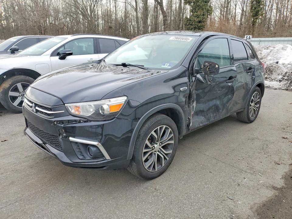 2019 Mitsubishi Outlander VIN JA4AP3AU9KU003309 COPART salvage auction — SIDE, Nj - Cert Of Title-Salvage, sold $150 on 2026-07-09 (photo 1)
