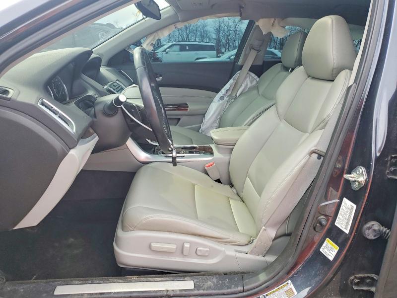 2016 Acura Tlx VIN 19UUB1F31GA005975 COPART salvage auction — REAR END, Id - Salvage Certificate Of Title, sold $4,050 on 2026-07-09 (photo 7)
