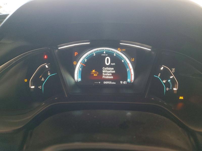 2019 Honda Civic VIN SHHFK7H68KU407041 COPART salvage auction — FRONT END, CA - SALVAGE CERTIFICATE, sold $6,700 on 2026-07-16 (photo 9)