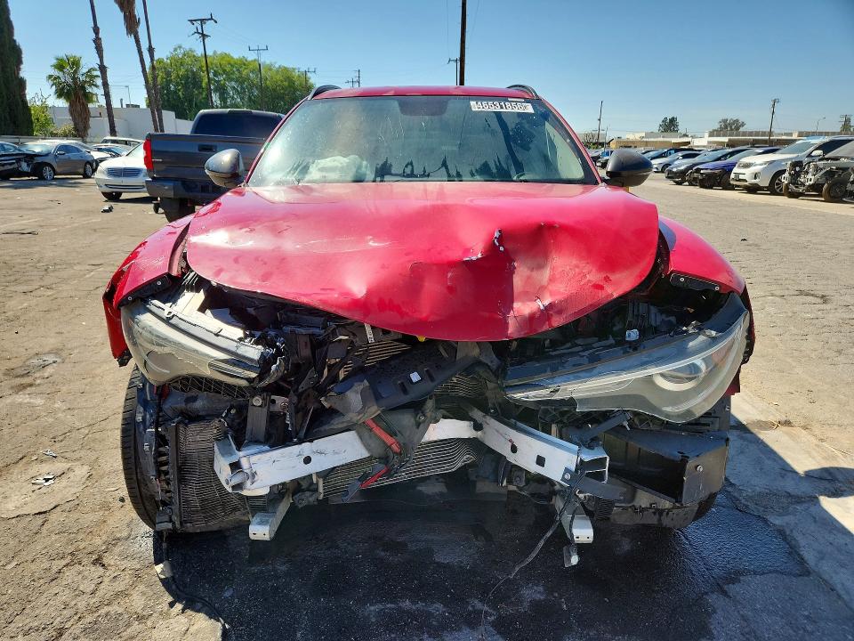 2019 Alfa romeo Stelvio VIN ZASPAJAN8K7C69358 COPART salvage auction — FRONT END, CA - LIEN PAPERS-CLEAN OR AC, sold $1,050 on 2026-07-21 (photo 5)