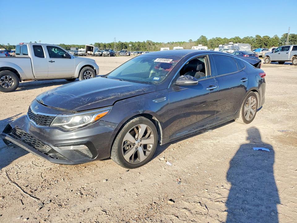 2019 Kia Optima VIN 5XXGT4L38KG309753 COPART salvage auction — REAR END, Tx - Salvage Vehicle Title, sold $1,750 on 2026-07-31 (photo 1)