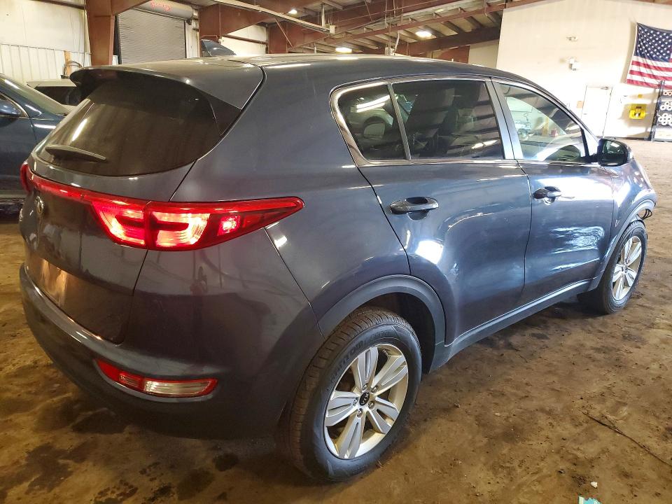 2019 Kia Sportage VIN KNDPMCAC2K7613079 COPART salvage auction — FRONT END, Mi - Certificate Of Title, sold $2,600 on 2026-07-17 (photo 3)