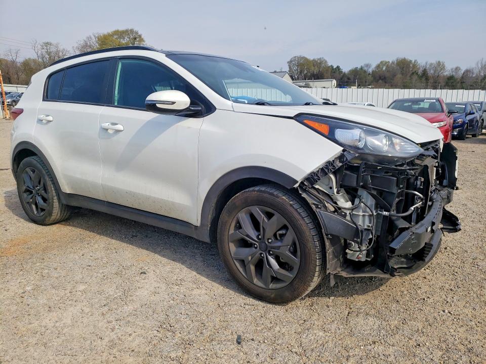 2022 Kia Sportage VIN KNDP63AC7N7948837 COPART salvage auction — FRONT END, Va - Cert Of Title - Salvage, sold $4,050 on 2026-07-10 (photo 4)