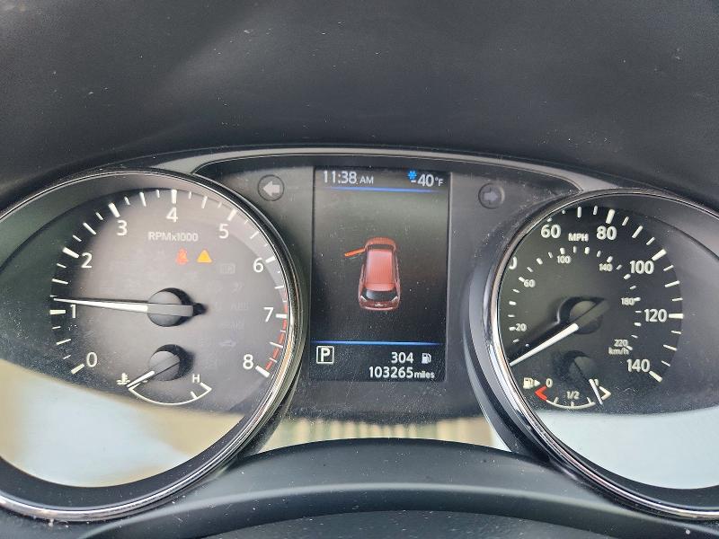 2018 Nissan Rogue VIN JN8AT2MT5JW490658 COPART salvage auction — FRONT END, Tx - Certificate Of Title, sold $3,200 on 2026-07-27 (photo 9)
