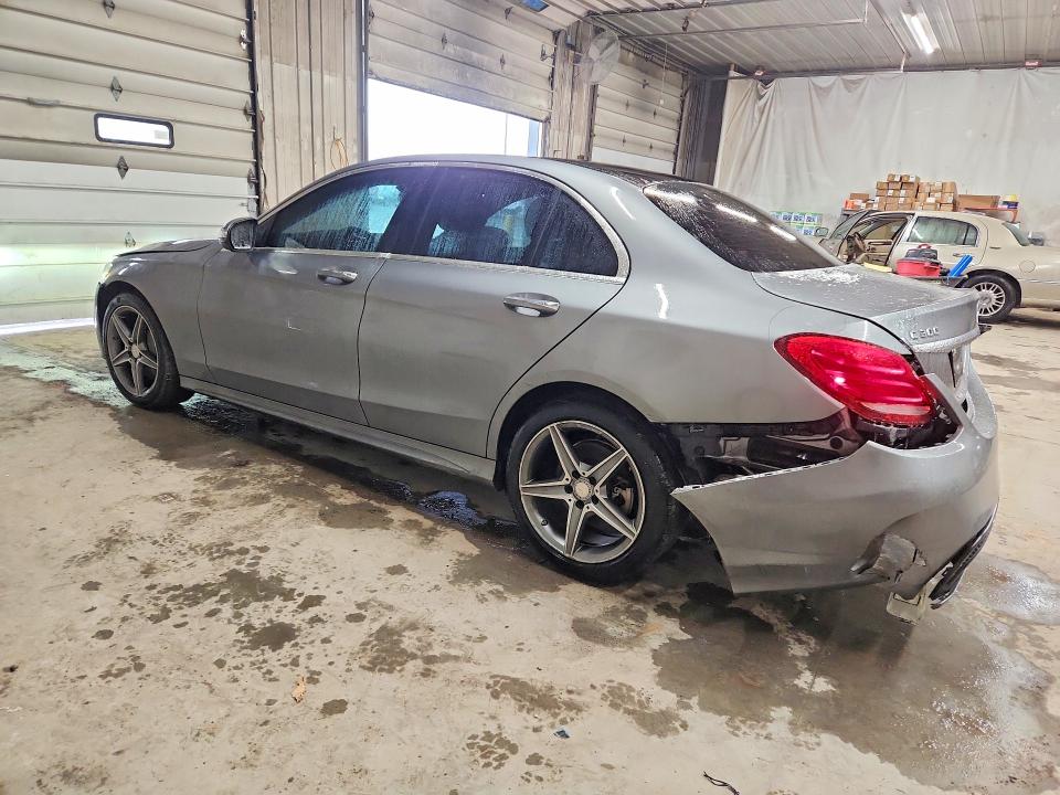2015 Mercedes-benz VIN 55SWF4KB5FU011549 COPART salvage auction — REAR END, Pa - Certificate Of Salvage, sold $4,300 on 2026-07-02 (photo 2)